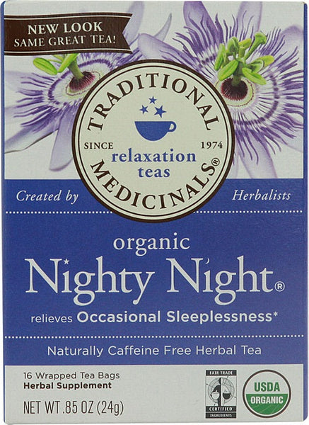 TRADITIONAL MEDICINALS - Organic Nighty Night - 16 Tea Bags