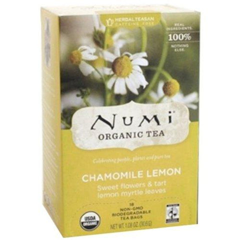 NUMI - Chamomile Lemon Teasans - 18 bag
