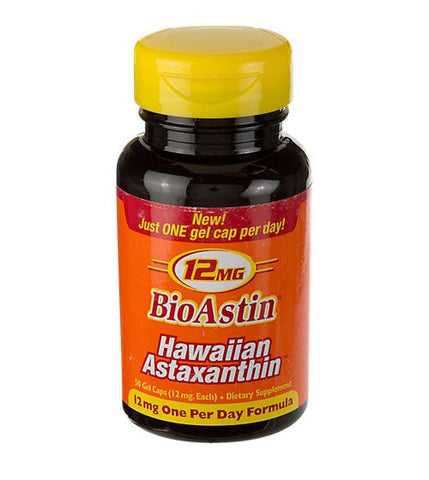 NUTREX HAWAII - BioAstin Astaxanthin 12mg - 50 Gelcaps