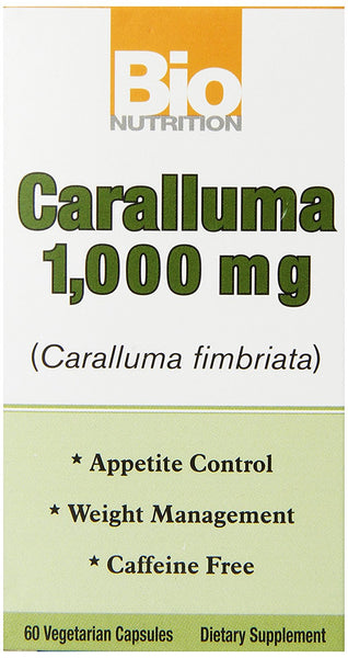 BIO NUTRITION - Caralluma 1000 mg - 60 Vegetarian Capsules