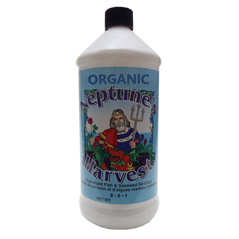 NEPTUNE'S HARVEST - Fish & Seaweed Blend Fertilizer 2-3-1 - 18 oz. (473 ml)
