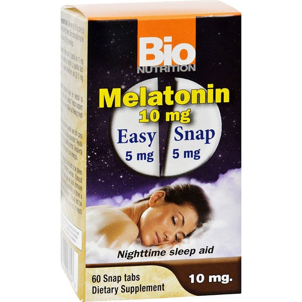 BIO NUTRITION - Melatonin 10 Mg - 60 Tablets