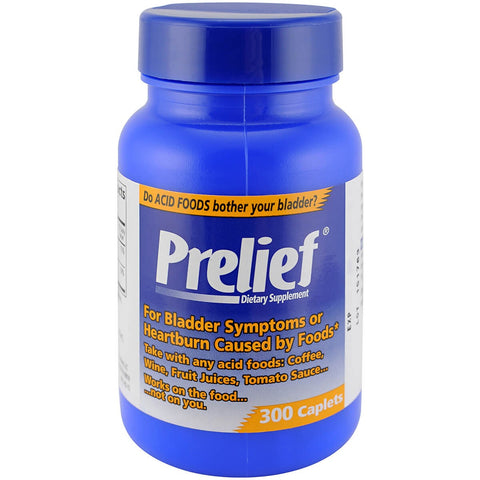 PRELIEF - Acid Reducer Dietary Supplement - 300 Caplets