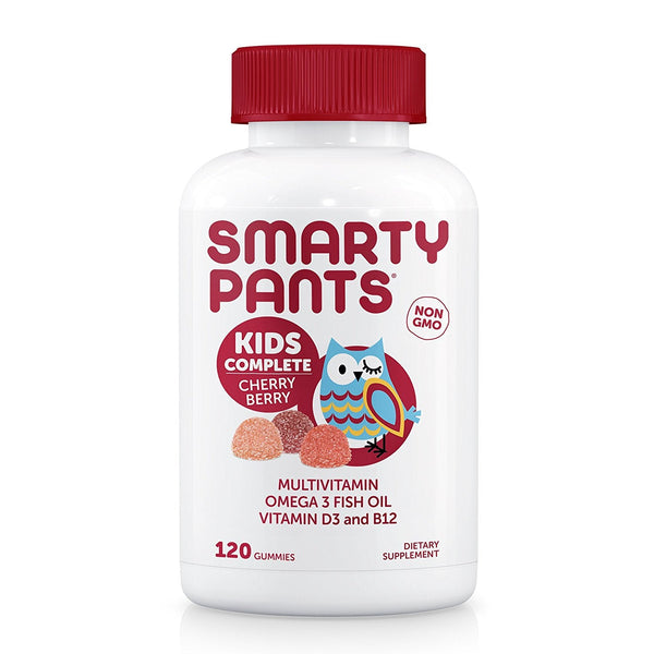 SMARTYPANTS - Kids Complete Multivitamin, Cherry Berry - 120 Gummies