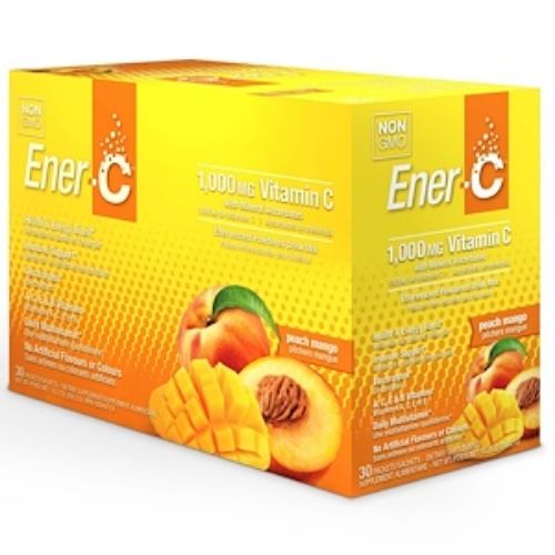 ENER-C - Peach Mango 1000 mg Vitamin C - 30 Packets