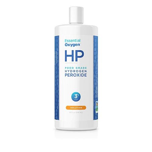 ESSENTIAL OXYGEN - Food Grade Hydrogen Peroxide 3% - 32 fl oz (946 ml)