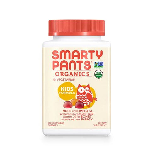SMARTYPANTS - Organic Kids Formula Vitamin - 120 Vegetarian Gummies