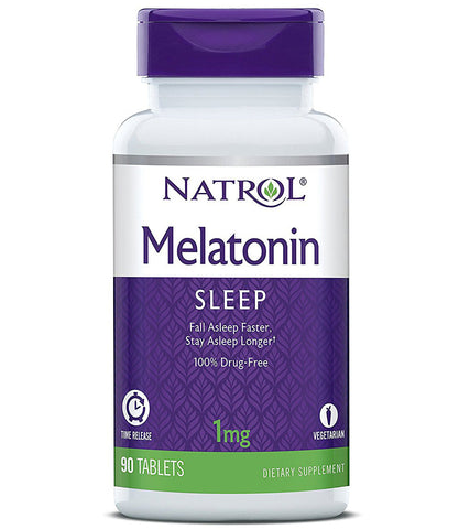 NATROL - Melatonin Time Release 1 mg - 90 Tablets