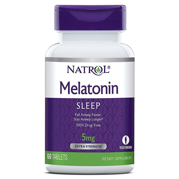 NATROL - Melatonin 5 mg - 60 Tablets