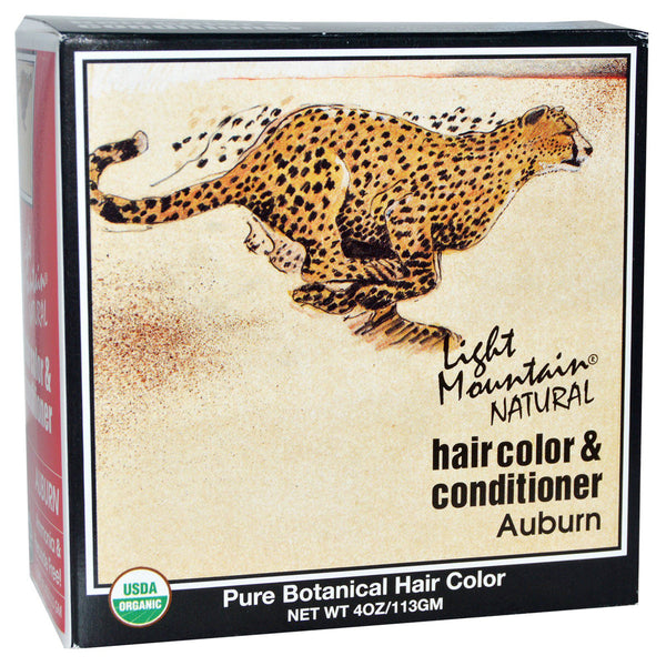 LIGHT MOUNTAIN - Hair Color and Conditioner Auburn - 4 oz. (113 g)