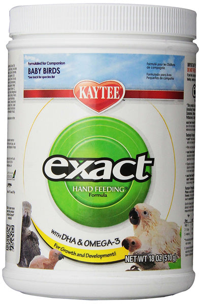 EXACT - Hand Feeding Baby Bird Food - 18 oz. (510 g)