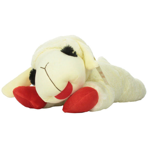 MULTIPET - Officially Licensed Lamb Chop Jumbo White Plush Dog Toy - 24 Inch