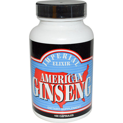 IMPERIAL ELIXIR - American Ginseng 1000 mg - 100 Capsules