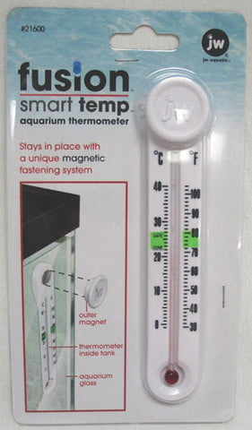 JW - Fusion SmartTempAquarium Thermometer - 7" Height