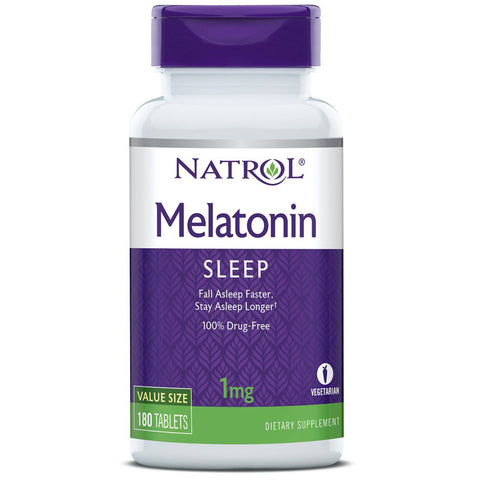 NATROL - Melatonin 1 mg - 180 Tablets