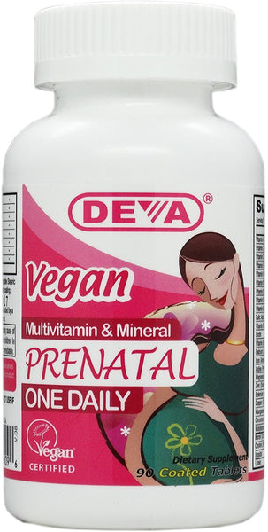 DEVA - Vegan Prenatal Multivitamin and Mineral - 90 Tablets