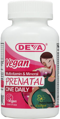 DEVA - Vegan Prenatal Multivitamin and Mineral - 90 Tablets