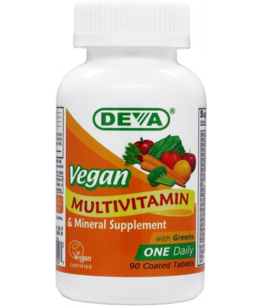 DEVA - Vegan Multivitamin & Mineral One Daily - 90 Coated Tablets