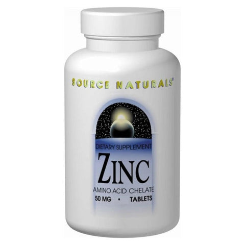 SOURCE NATURALS - Zinc (50 mg) - 250 Tablets