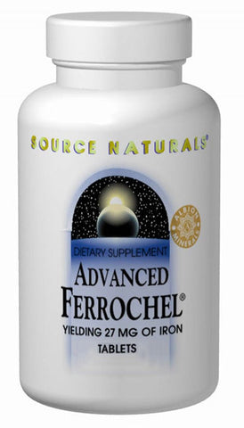 SOURCE NATURALS - Advanced Ferrochel - 180 Tablets