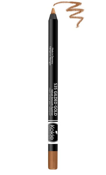 KOKIE COSMETICS - Velvet Smooth Eyeliner Gilded Gold - 0.042 oz. (1.2 g)