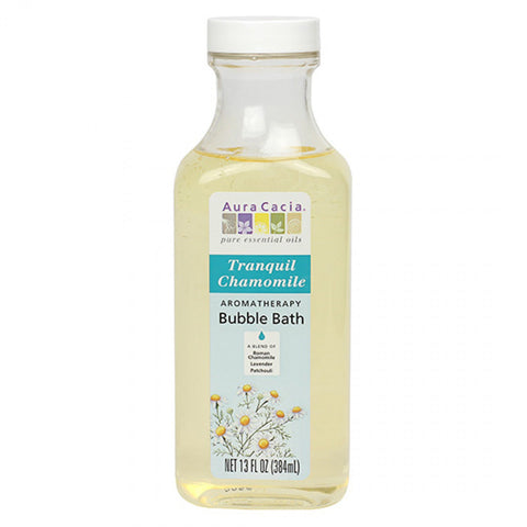 AURA CACIA - Aromatherapy Bubble Bath, Tranquil Chamomile - 13 fl. oz. (384 ml)
