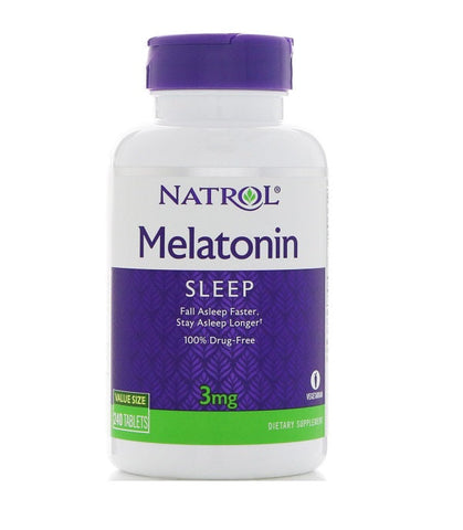 NATROL - Melatonin 3 mg - 240 Tablets