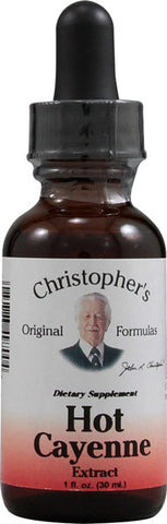 CHRISTOPHERS - Hot Cayenne Extract - 1 fl. oz. (30 ml)