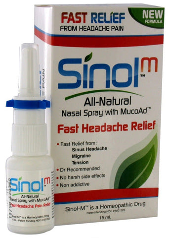 SINOL - Sinol-M Headache Relief Nasal Spray - 15 ml