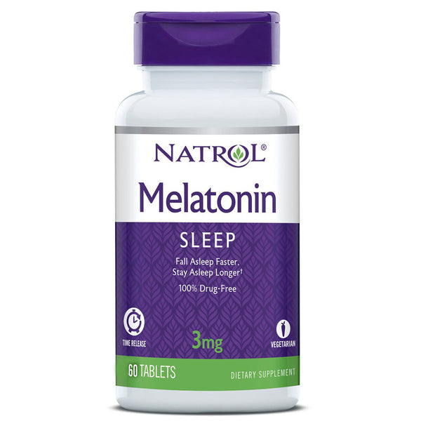 NATROL - Melatonin 3 mg - 60 Tablets