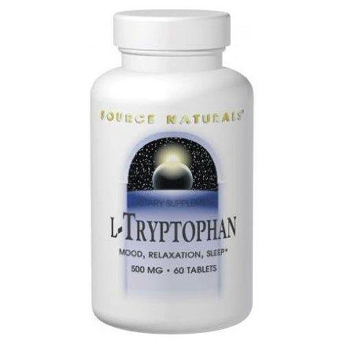 SOURCE NATURALS - L-Tryptophan 500 mg - 60 Capsules