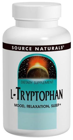 SOURCE NATURALS - L-Tryptophan 500 mg - 120 Capsules